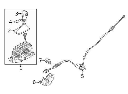 Front Console for 2013 Ford Flex #2