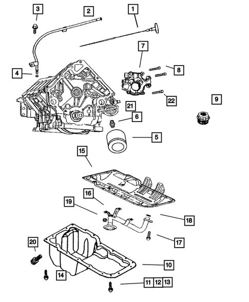 Engine Oiling for 2006 Jeep Grand Cherokee #0
