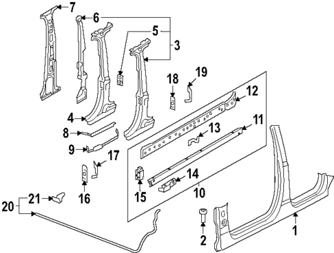 Center Pillar & Rocker for 2025 Audi SQ7 #0