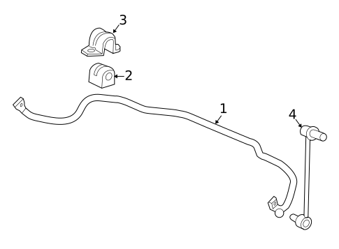 Stabilizer Bar & Components for 2007 Chevrolet Malibu #0