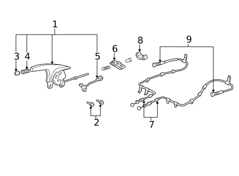 Parking Brake for 1993 Acura NSX #0