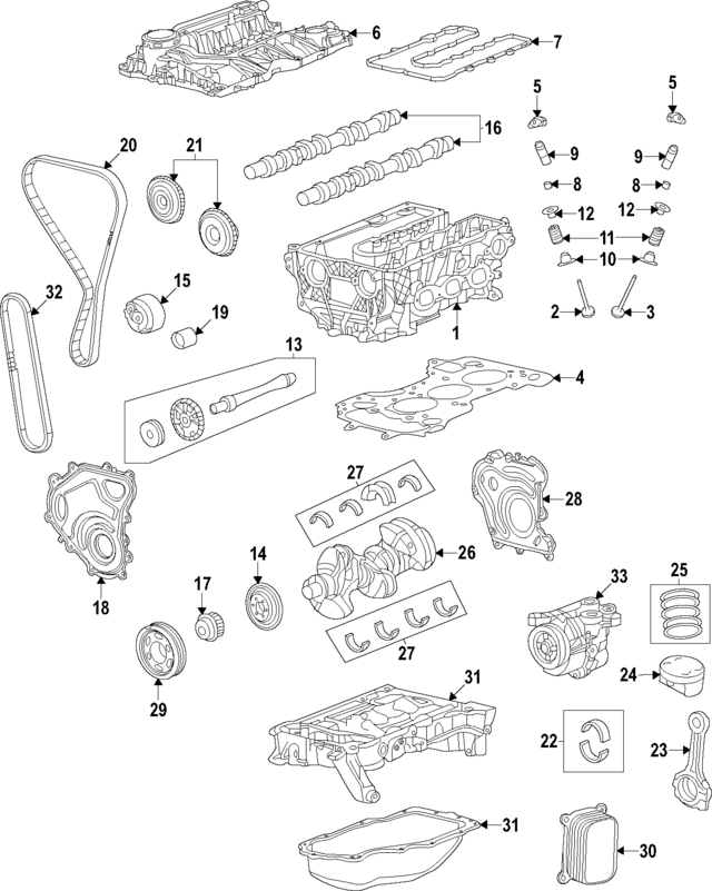 25203859 - : Balance Shaft Assembly for GM Image