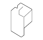 641721W000 - Body: Headlamp Bracket for Kia: Rio Image