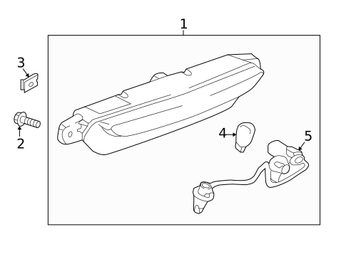 Backup Lamps for 2016 Cadillac CT6 #0
