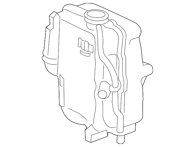 2017-2019 GM Radiator Surge Tank 84257137 | OEM Parts Online