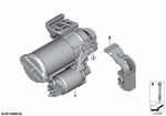 12418621839 - Engine Electrical System: Starter for BMW Image