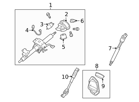 Ignition Lock for 2016 Toyota 4Runner #1