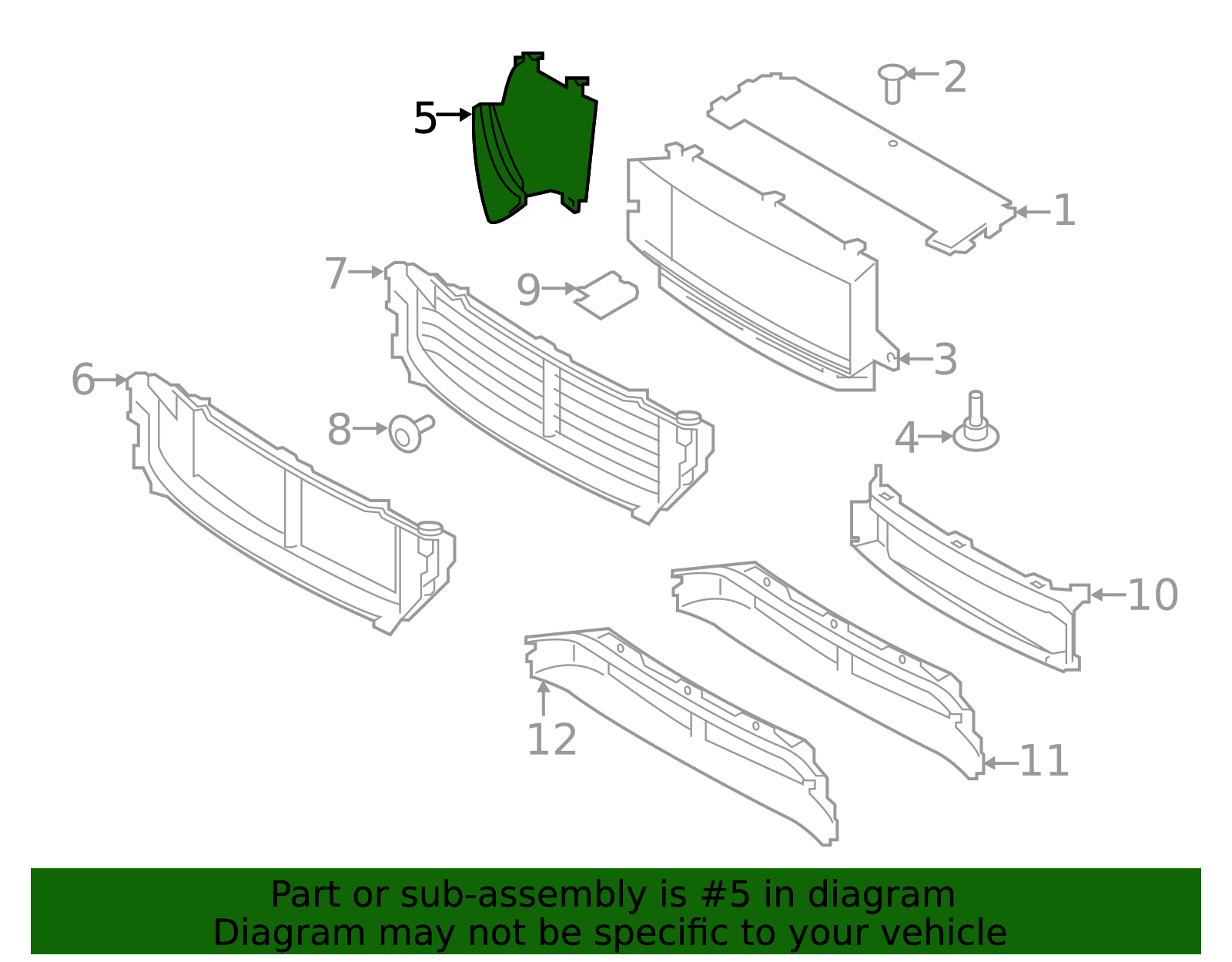 2016-2022 Volvo XC90 Side Baffle 31455373 | OEM Parts Online