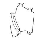 31455373 - Body: Side Baffle for Volvo Image