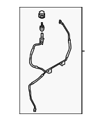 YF37464 - HVAC: Motorcraft™ A/C Refrigerant Liquid Hose for Ford Image