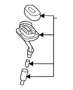 8853942110 - HVAC: Drain Tube for Toyota: bZ4X Image