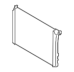 17118747893 - Cooling System: Radiator for BMW: M2, M3, M4 Image