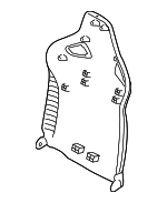 2015-2017 Land Rover Range Rover Sport - Seat Back Panel