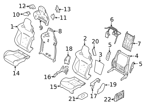 Power Seats for 2016 Land Rover Range Rover Sport #1