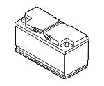 61216806755 - Electrical: Battery for BMW: 228i, 228i xDrive, 230i, 230i xDrive, 320i, 320i xDrive, 325i, 325xi, 328d, 328d xDrive, 328i, 328i GT xDrive, 328i xDrive, 330e, 330e xDrive, 330i, 330i GT xDrive, 330i xDrive, 330xi, 335i GT xDrive, 340i, 340i GT xDrive, 340i xDrive, 428i, 428i Gran Coupe, 428i xDrive, 428i xDrive Gran Coupe, 430i, 430i Gran Coupe, 430i xDrive, 430i xDrive Gran Coupe, 435i, 435i Gran Coupe, 435i xDrive, 435i xDrive Gran Coupe, 440i, 440i Gran Coupe, 440i xDrive, 440i xDrive Gran Coupe, 530e, 530e xDrive, 530i, 530i xDrive, 540d xDrive, 540i, 540i xDrive, 640i Gran Coupe, 640i xDrive Gran Coupe, 640i xDrive Gran Turismo, 645Ci, 650i, 650i Gran Coupe, 650i xDrive Gran Coupe, 740e xDrive, 740i, 740i xDrive, 745e xDrive, 745i, 745Li, 750i, 750i xDrive, 750Li, 760i, 760Li, 840i, 840i Gran Coupe, 840i xDrive, 840i xDrive Gran Coupe, Alpina B6 xDrive Gran Coupe, Alpina B7, Alpina XB7, M2, M235i, M235i xDrive, M240i, M240i xDrive, M3, M340i, M340i xDrive, M440i, M440i Gran Coupe, M440i xDrive, M440i xDrive Gran Coupe, M5, M550i xDrive, M6, M6 Gran Coupe, M760i xDrive, M8, M8 Gran Coupe, M850i xDrive, M850i xDrive Gran Coupe, X3, X4, X5, X6, X7, Z4 Image