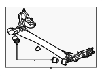 55100A7102 - Suspension: Axle Beam for Kia: Forte, Forte Koup, Forte5 Image