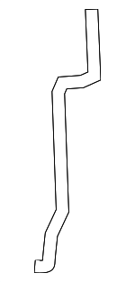 10396615 - Body: Lock Rod for Hummer: H2 Image