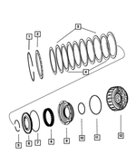 68019763AB - AS68RC; 6-Speed; Automatic Transmission: Snap Ring for Dodge: Ram 3500 | Ram: 3500 Image