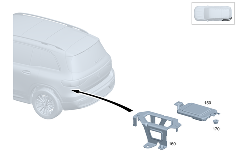 Control Modules and Relays in Load Compartment for 2025 Mercedes-Benz GLB35 AMG #0