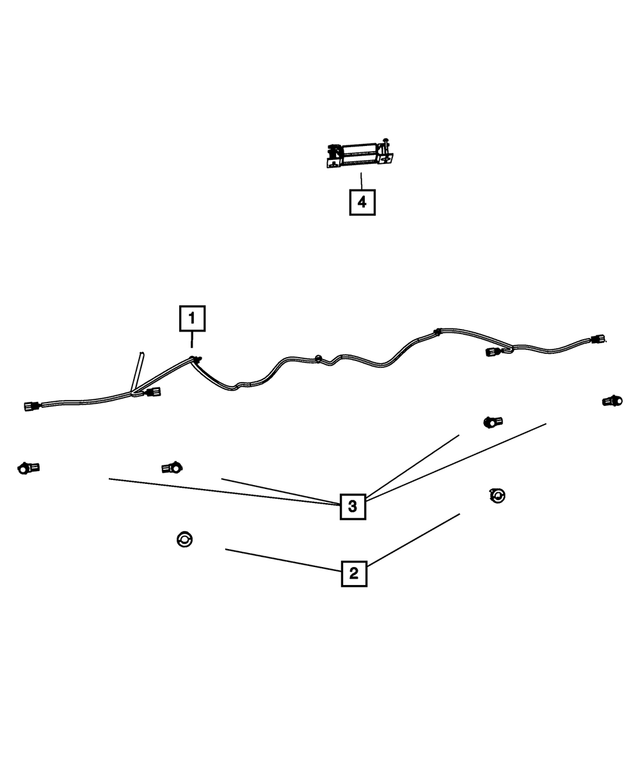 68299335AA - Electrical: Jumper Wiring for Mopar Image image