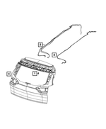 68366237AB - Electrical: Washer And Antenna Hose And Cable for Mopar Image