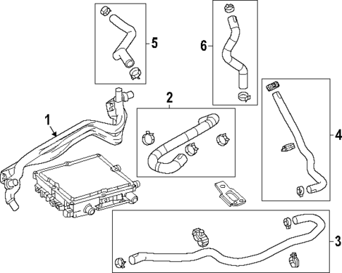 Inverter Cooling Components for 2025 Mazda CX-70 #0