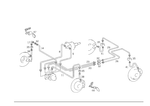 3404204129 - Brakes: Line for Mercedes-Benz: C280, C43 AMG Image