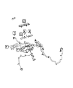 68268012AD - Electrical: Dash Wiring for Jeep: Cherokee Image