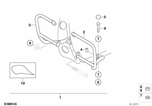 Safety Bar for 1998 BMW-Motorrad F 650 #0