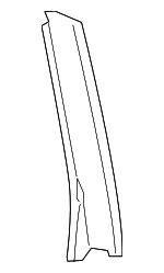 3C9839903B03C - Body: Rear Trim for Volkswagen: Passat Image