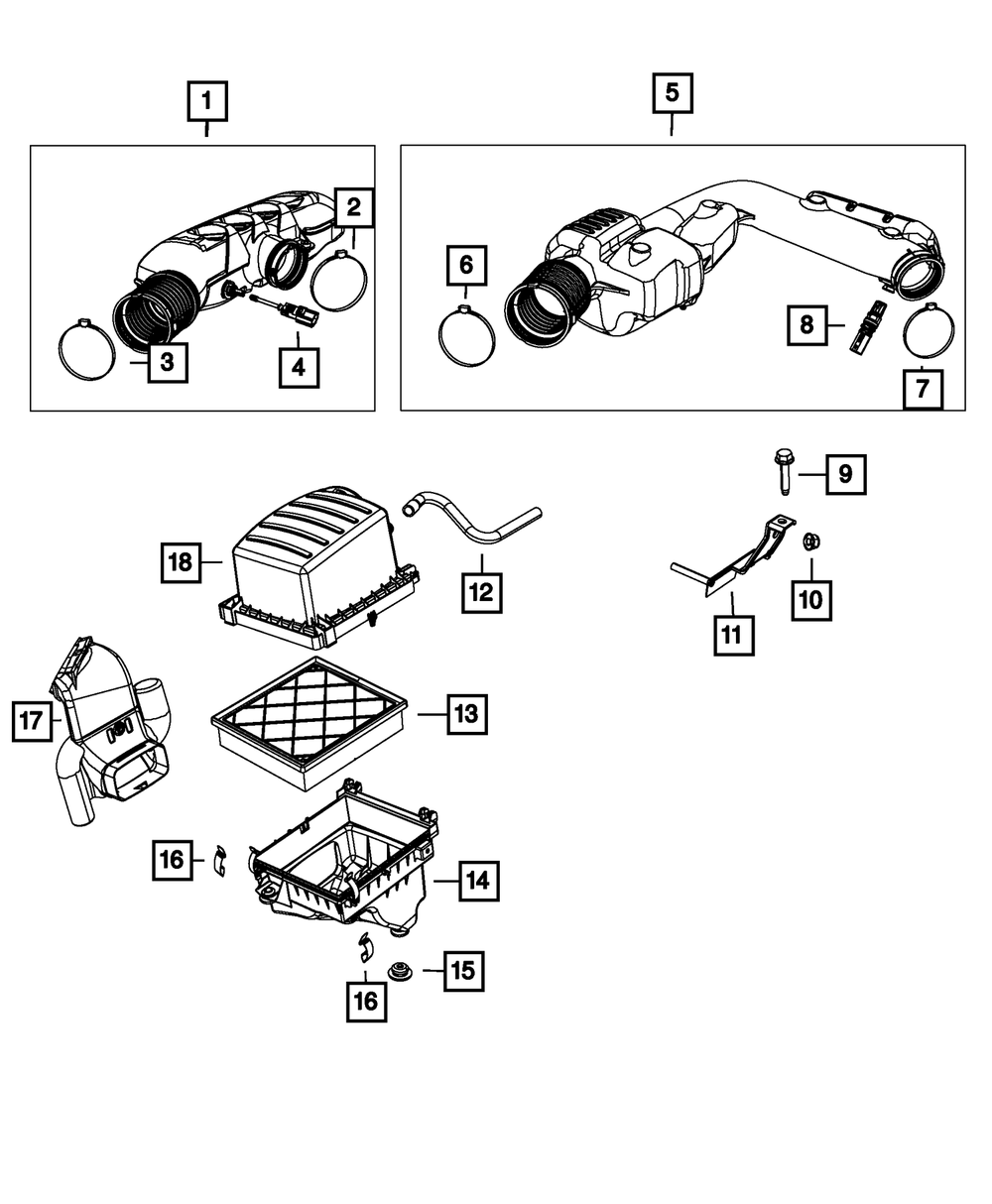 Air Cleaner Resonator (68022170af)