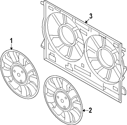 Cooling Fan for 2024 Porsche Cayenne #0