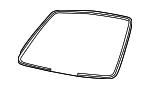 8A4Z7403100A - Body: Windshield for Ford Image