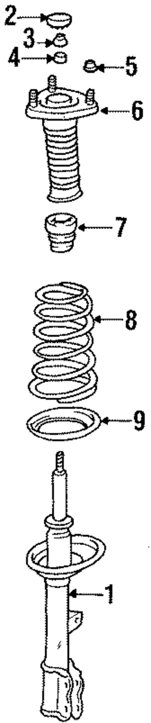 Struts & Suspension Components for 1993 Toyota Celica #0