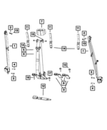 5KP98TX7AC - Restraints: Rear Outer Seat Belt, Right Or Left for Ram: 1500 Classic, 2500, 3500 Image