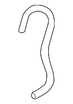 15689607 - Cooling System: Hose for Chevrolet: Blazer, S10 | GMC: Jimmy, Sonoma | Oldsmobile: Bravada Image