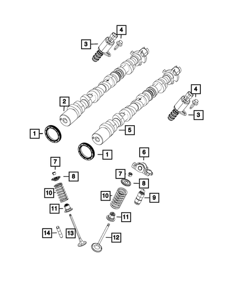 Camshaft and Valve for 2015 Alfa Romeo 4C #0
