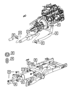 52121328AA - : Exhaust Extension Pipe for Mopar Image