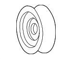 3732137250 - : 2001-2003 Hyundai - Pulley for Hyundai: Santa Fe, Sonata, Tiburon Image