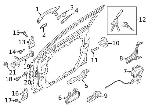Front Door for 2025 Hyundai Sonata #2