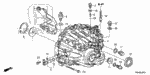 21104RPF000 - Transmission - Manual: PLATE M, OIL GUIDE for Honda Image