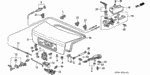 74411SV1003 - Body/Air Conditioning: CABLE, FUEL LID OPENER for Honda Image