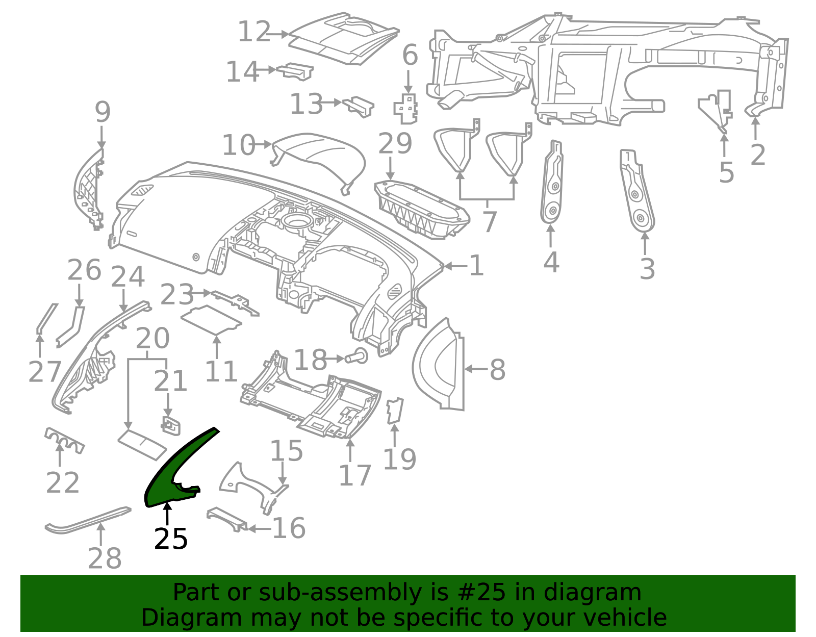 T2R5625PVJ - Side Cover 2014-2020 Jaguar F-Type | Harper Jaguar
