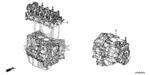 10003RADA03 - Engine: GENERAL ASSY., CYLINDER HEAD for Honda Image