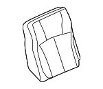 89043400 - Body: Seat Back Pad for Saab: 9-7x Image