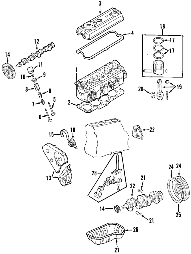 38103265PX - Engine: Cylinder Head for Volkswagen Image