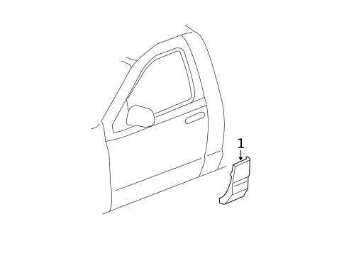 Side Body for 2006 Dodge Ram 1500 #0