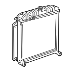 52029628AC - Cooling System: Radiator Assembly for Dodge: B1500, B2500, B3500, Ram 1500 Van, Ram 2500 Van, Ram 3500 Van Image