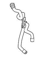 4N0819376B - : Hose &amp; Tube Assembly for Audi: A8 Quattro Image