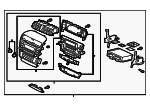 39050SECL11ZA - : Center Module Assembly for Acura Image